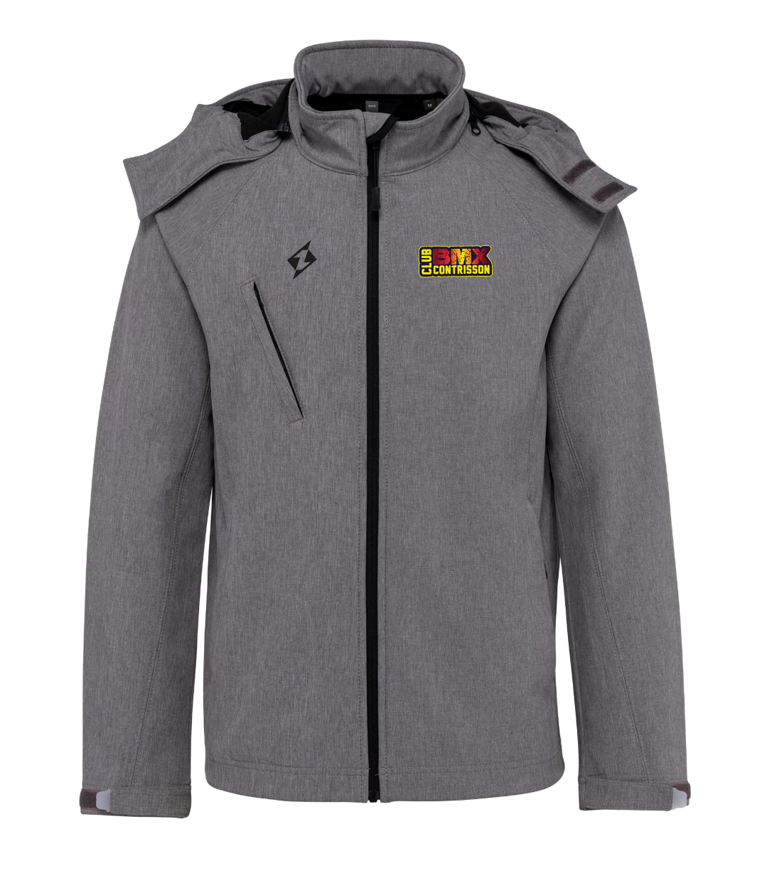 Veste Softshell capuche Femme BMX CONTRISSON