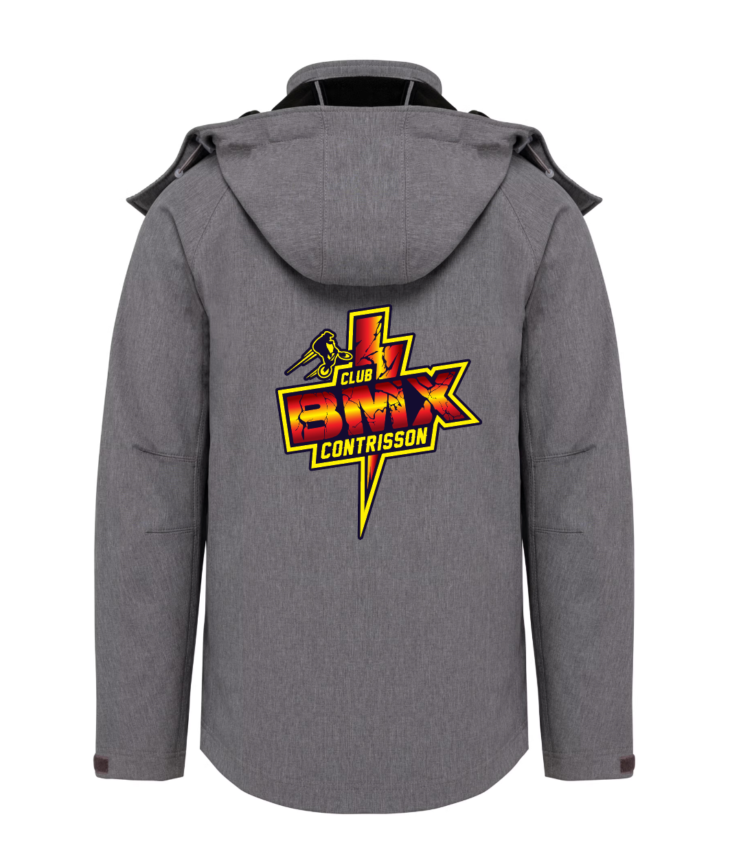 Veste Softshell capuche Femme BMX CONTRISSON