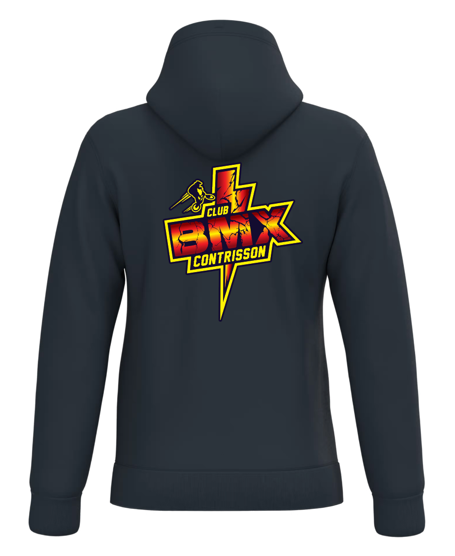 Sweat Capuche Zippé Femme BMX CONTRISSON