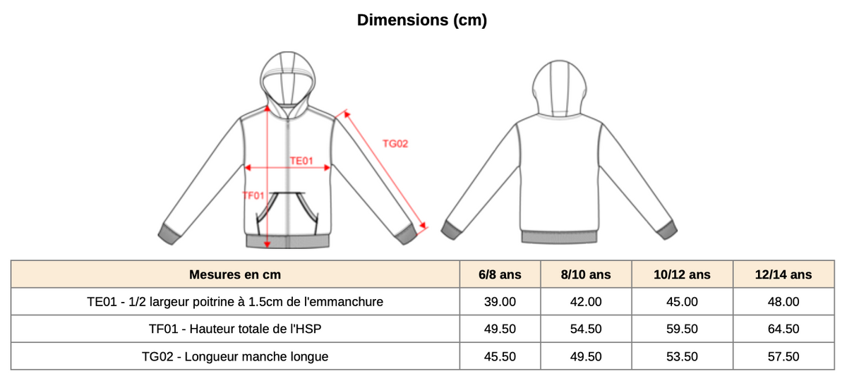 Sweat Capuche Zippé Enfant BMX CONTRISSON