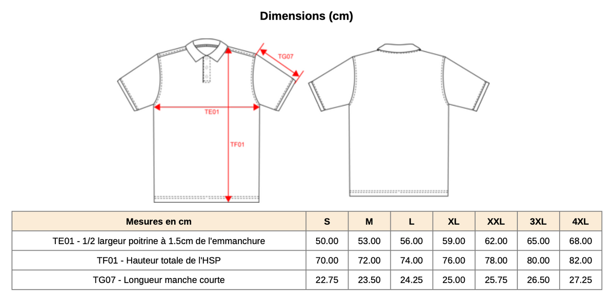 Polo Homme BMX CONTRISSON