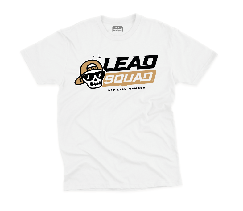 Lead racewear ''White Squad'' t-shirt