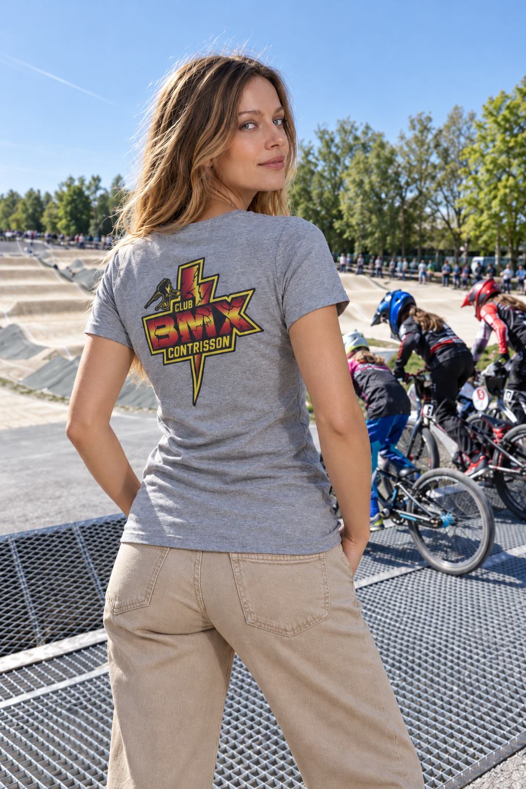 T-shirt Femme BMX CONTRISSON