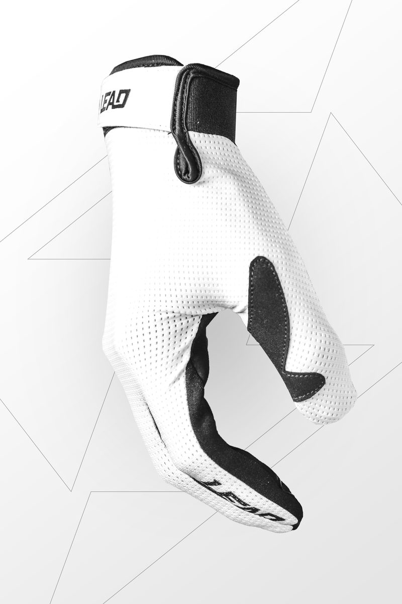 Lead Glove White &amp; Black