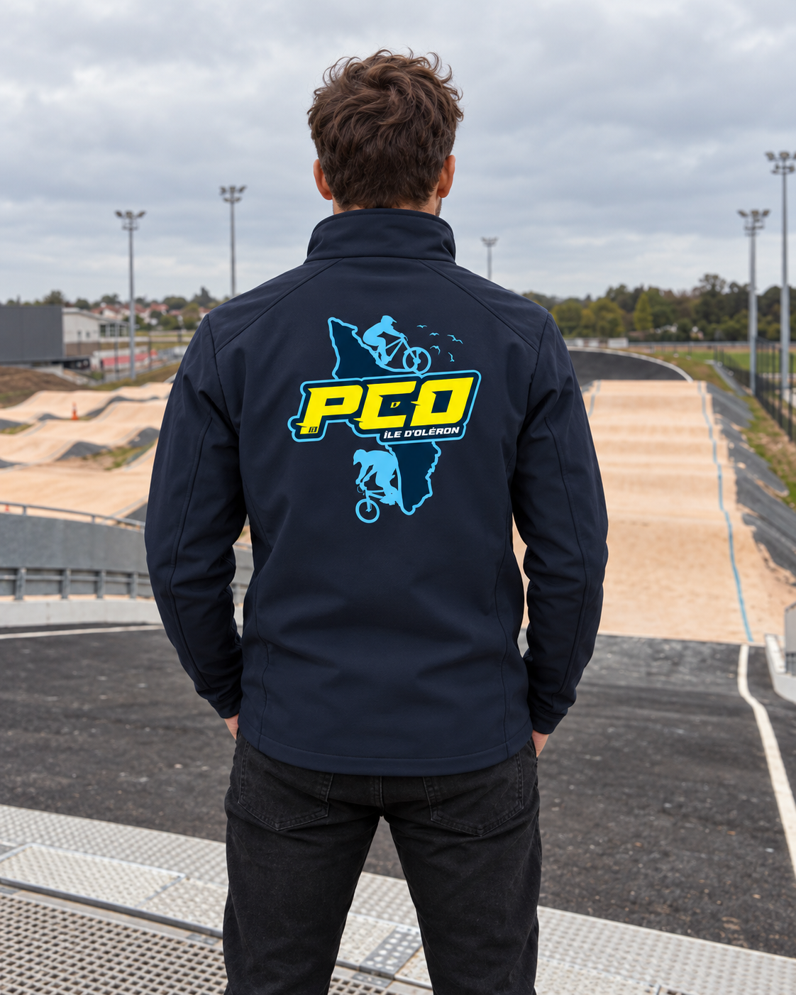 Veste Softshell Homme BMX PCO