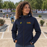 Veste Softshell capuche Femme BMX CONTRISSON