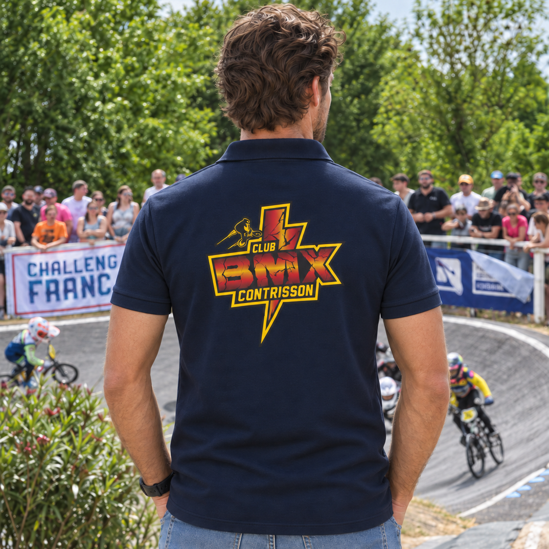 Polo Homme BMX CONTRISSON