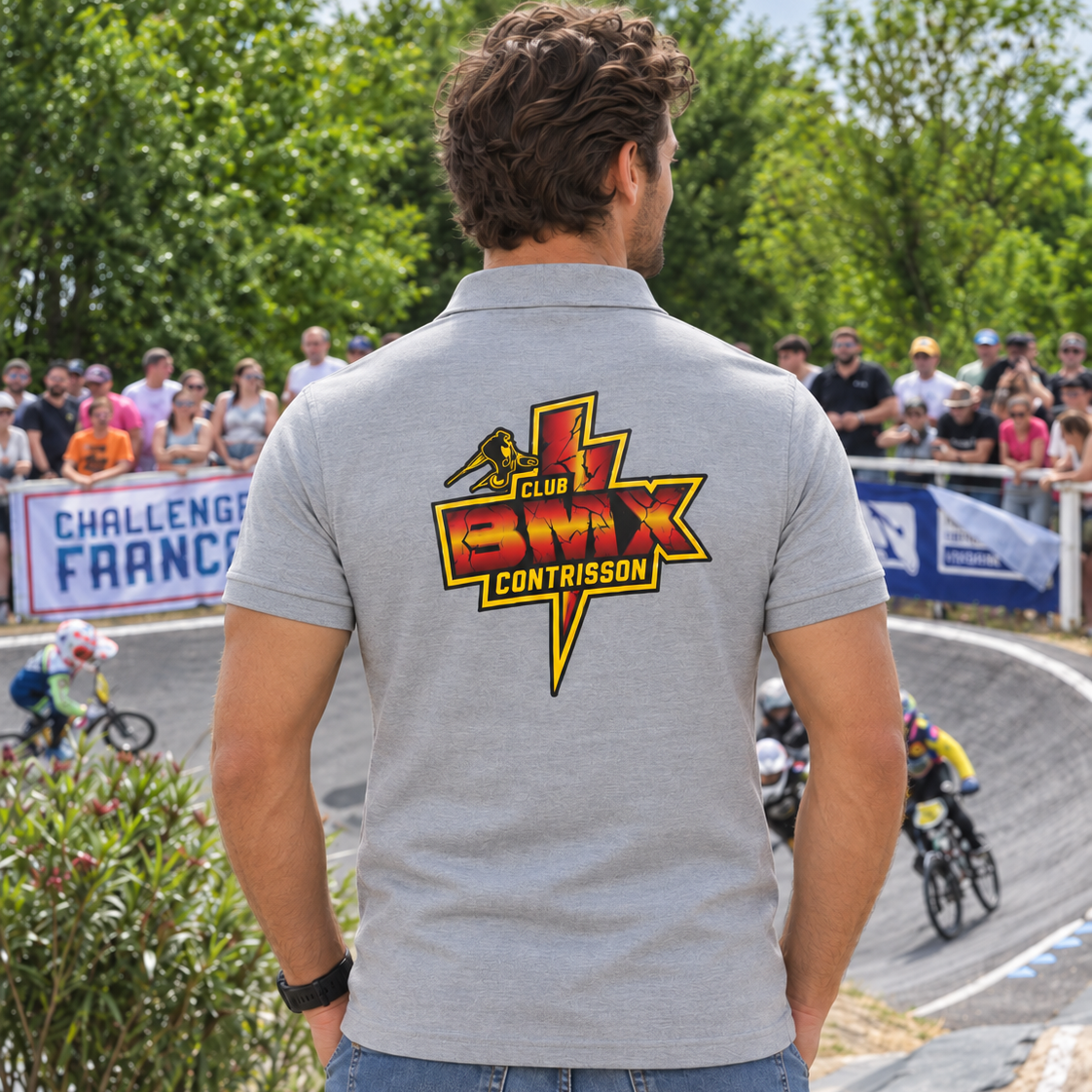 Polo Homme BMX CONTRISSON