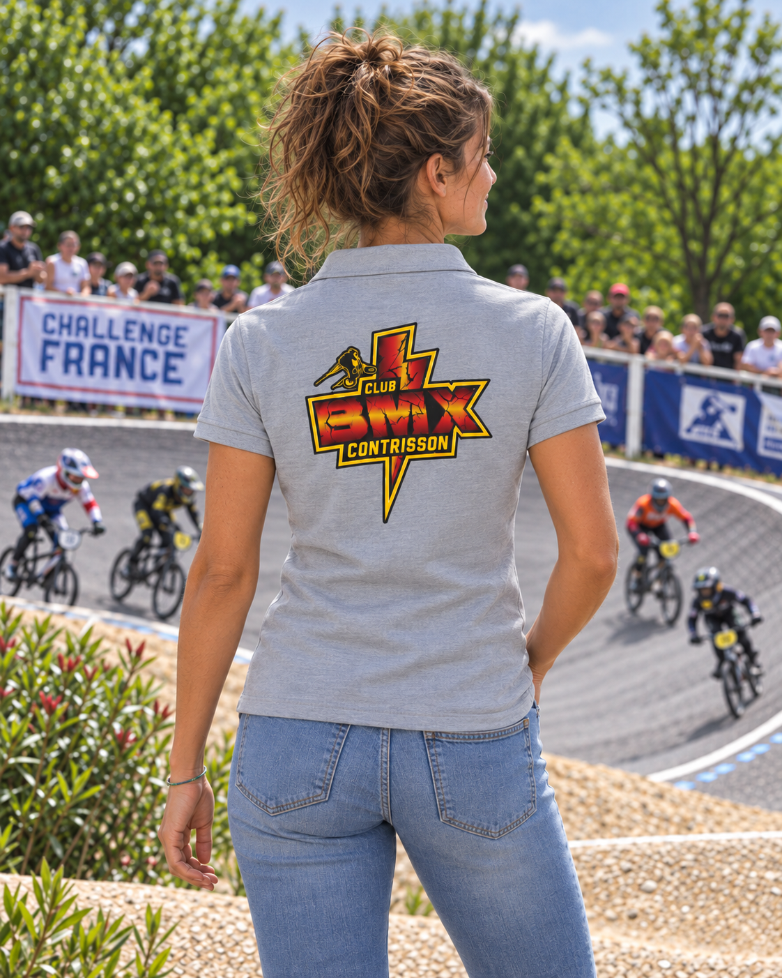 Polo Femme BMX CONTRISSON