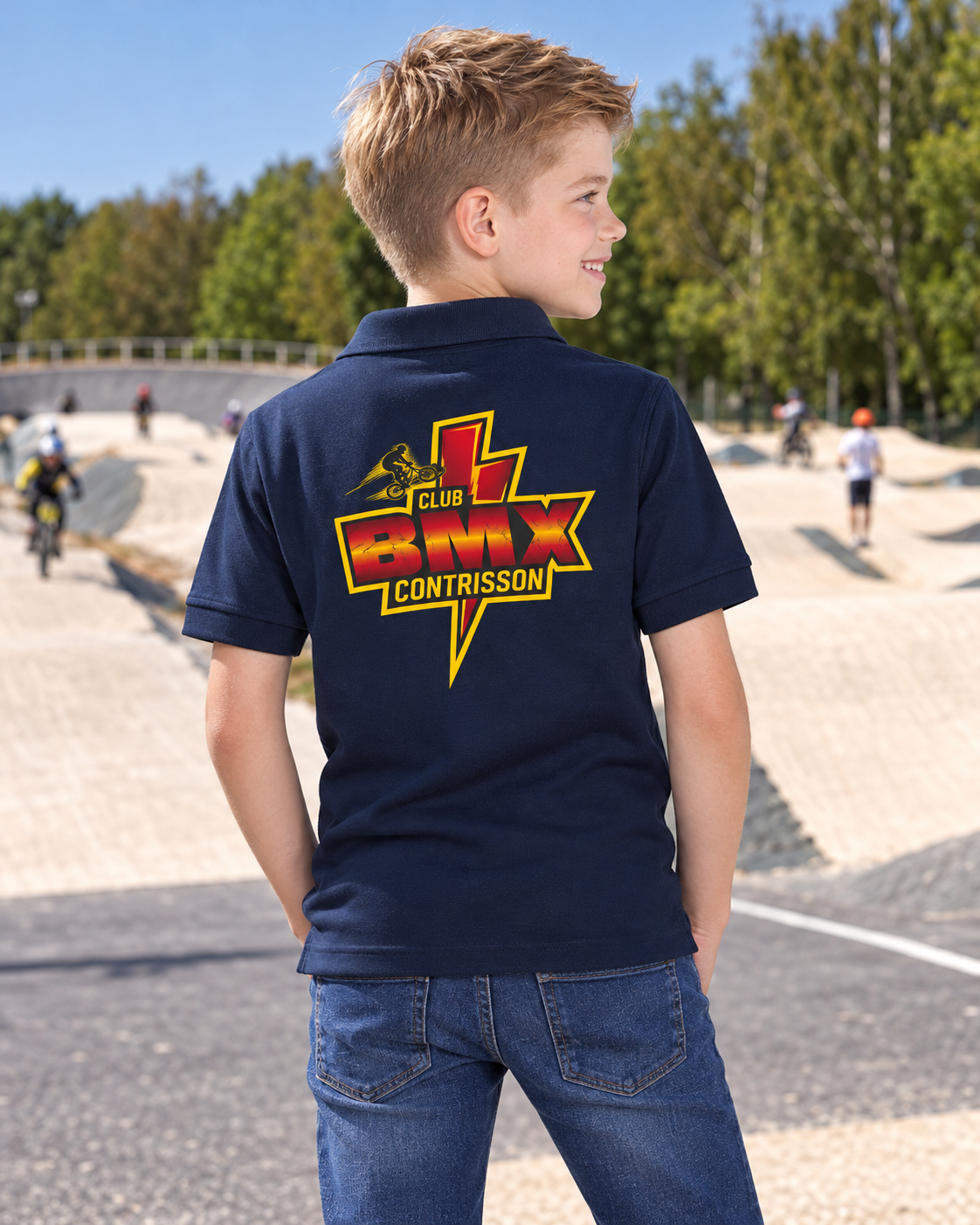 Polo Enfant BMX CONTRISSON