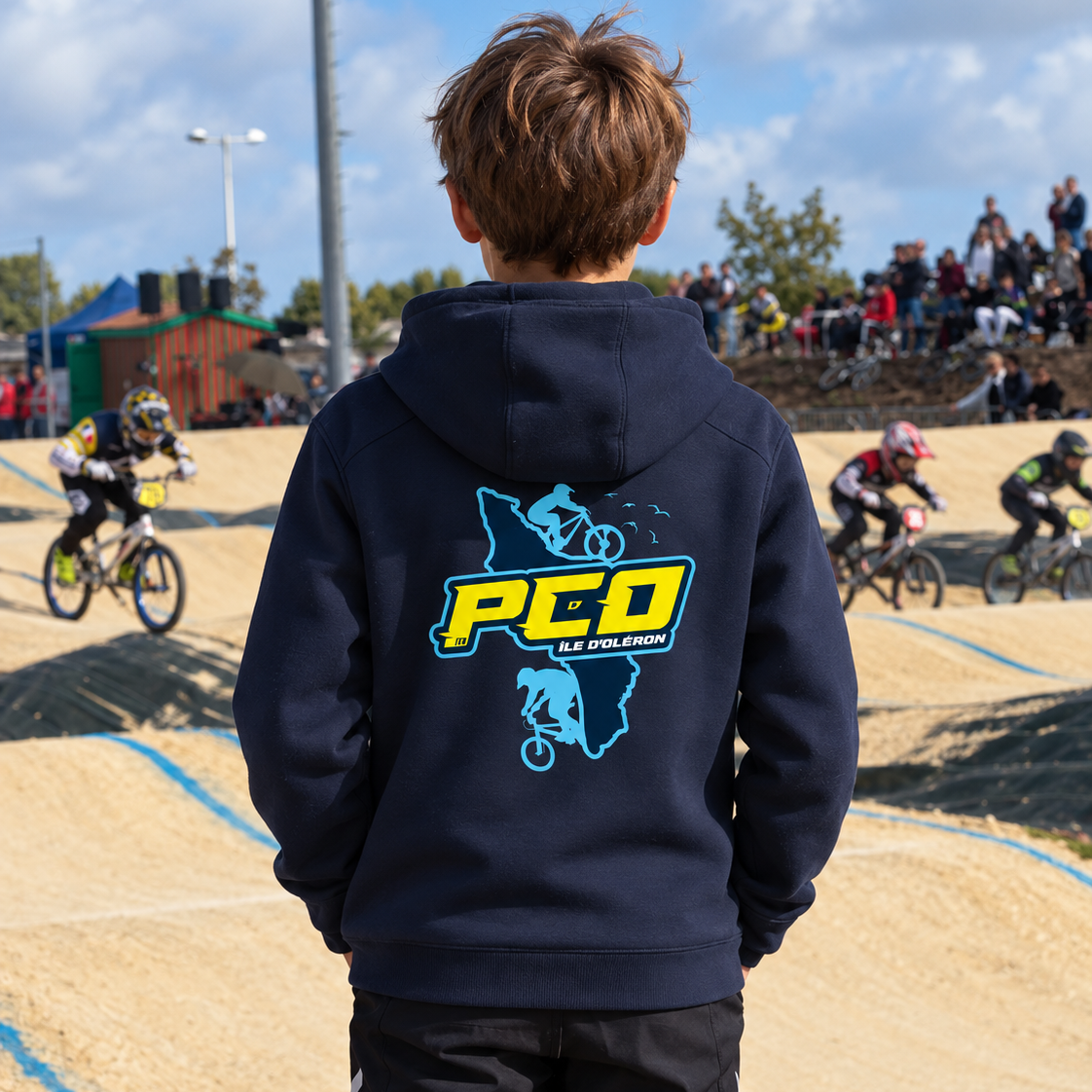 Sweat Capuche Enfant BMX PCO