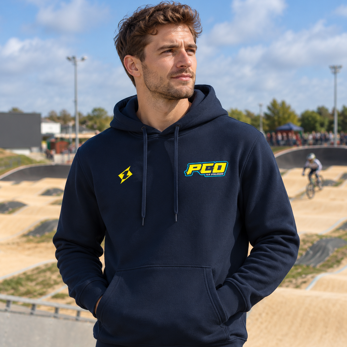 Sweat Capuche Homme BMX PCO