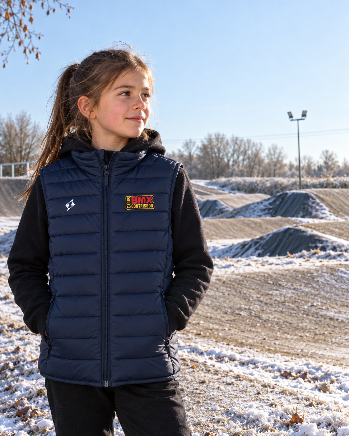 Doudoune sans manches Enfant BMX CONTRISSON