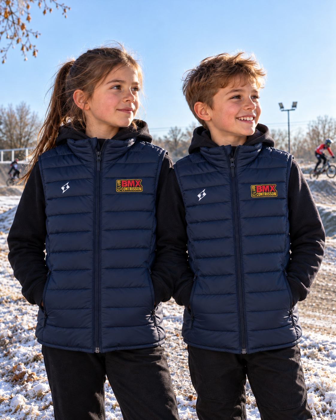 Doudoune sans manches Enfant BMX CONTRISSON