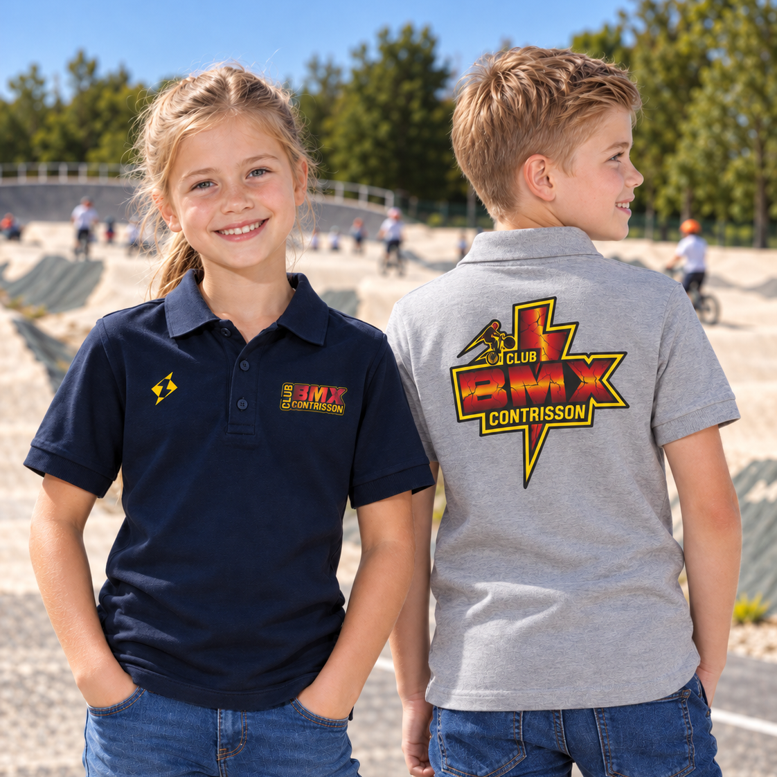 Polo Enfant BMX CONTRISSON