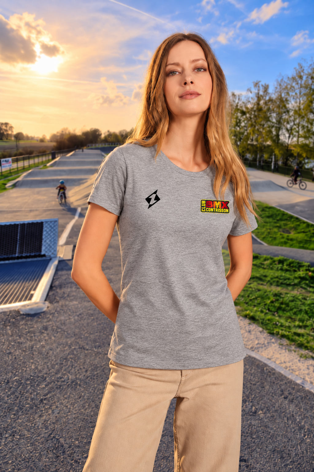 T-shirt Femme BMX CONTRISSON