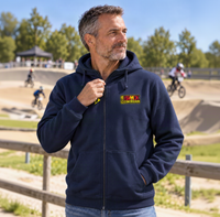 Sweat Capuche Zippé Homme BMX CONTRISSON