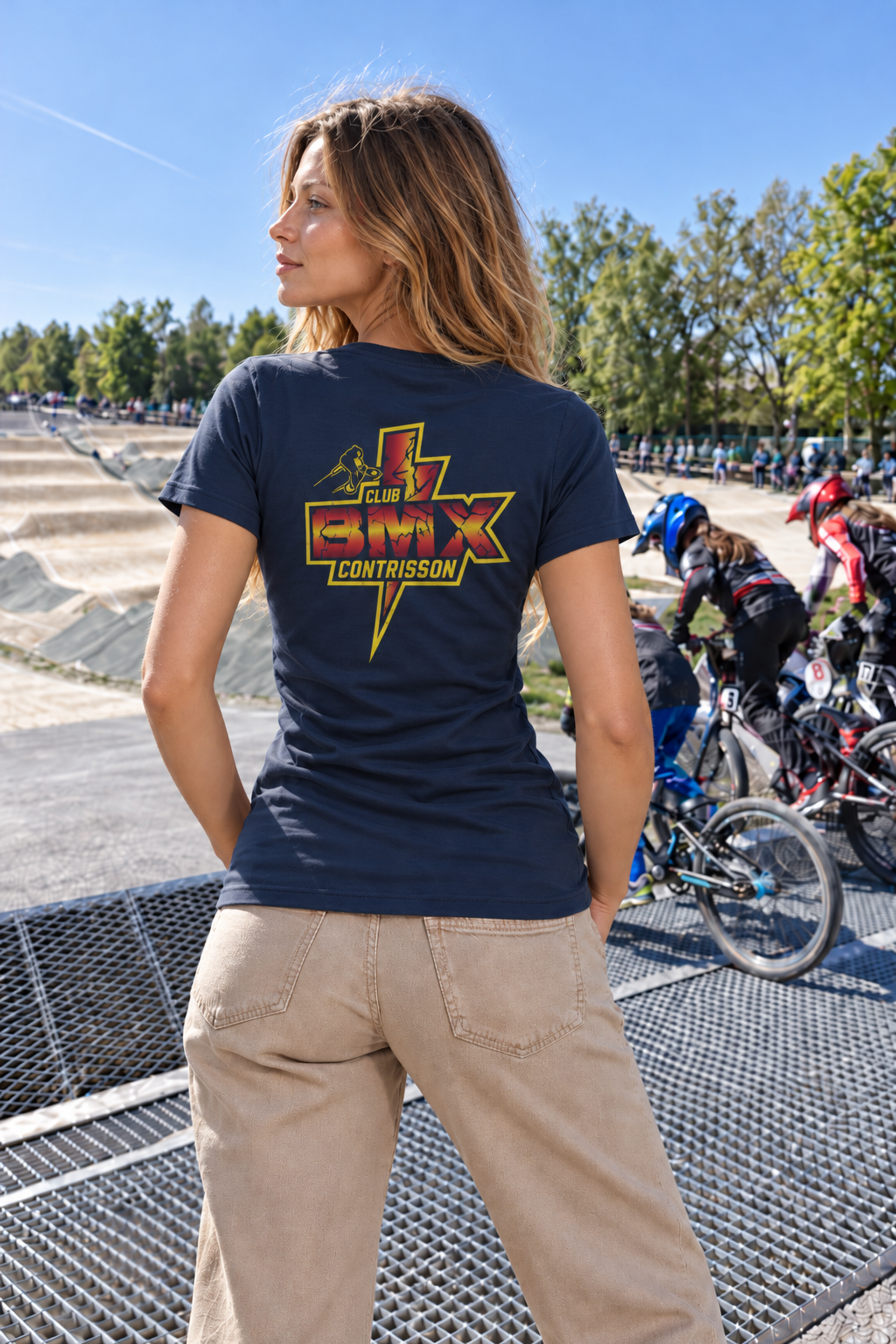 T-shirt Femme BMX CONTRISSON