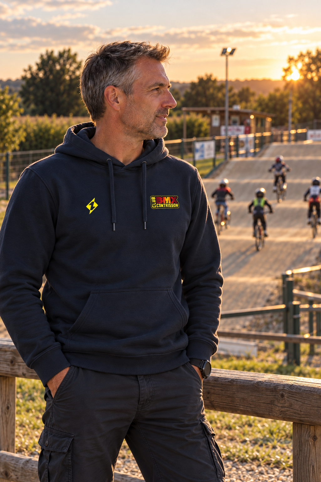 Sweat Capuche Homme BMX CONTRISSON