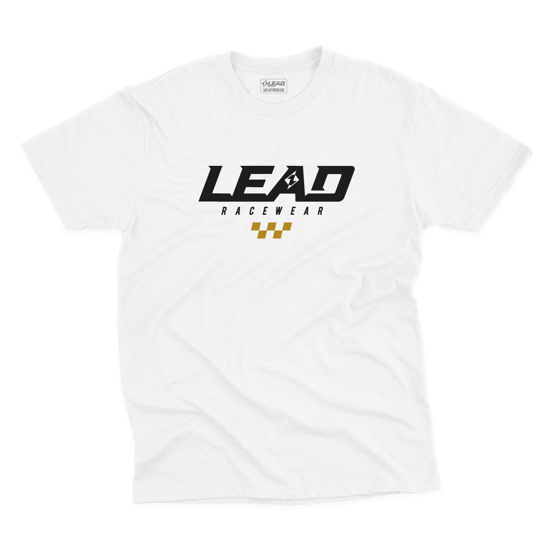 Tee-shirt Lead Racewear ''White Signature''
