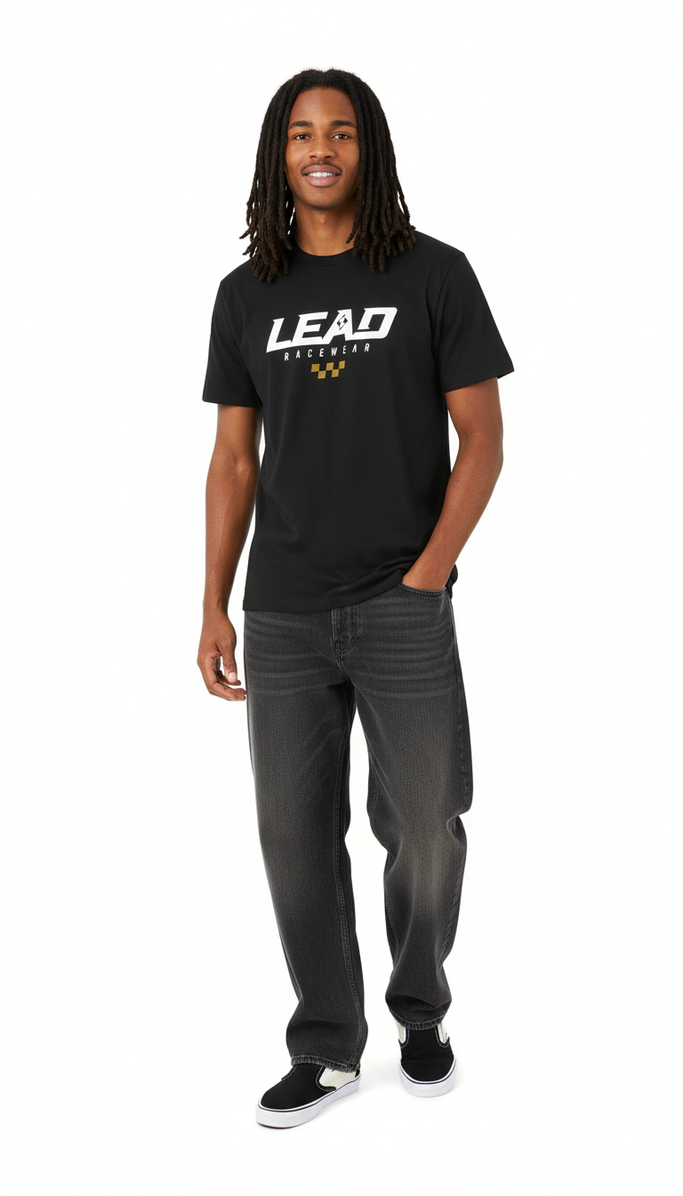 Tee-shirt Lead Racewear ''Black Signature''